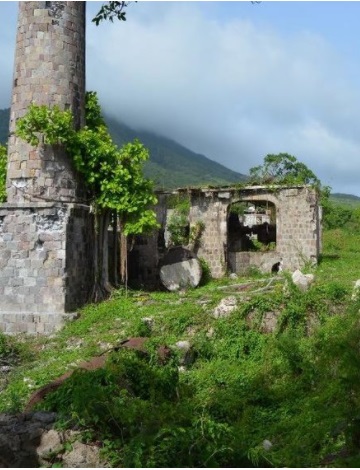 nevis ruins
